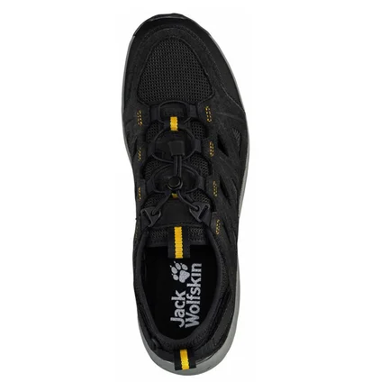 Кросівки чоловічі Jack Wolfskin Woodland 2 Hybrid Low Black 4051301-6357