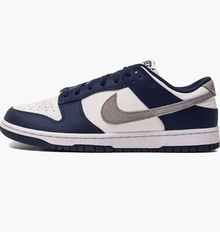 Кроссовки мужские Nike Dunk Low White/Blue Fd9749-400