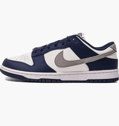 Кроссовки мужские Nike Dunk Low White/Blue Fd9749-400