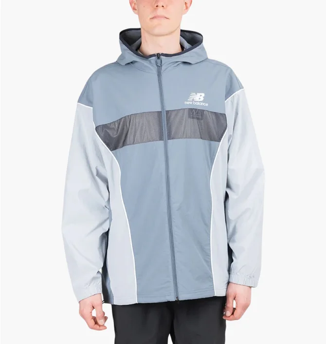 Ветровка мужская New Balance Athletics Grey MJ11500OGR