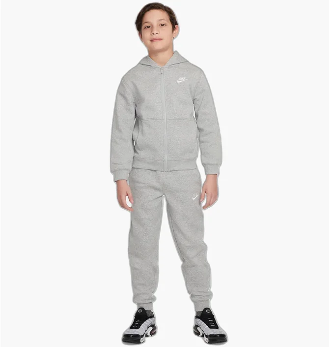 Спортивний костюм дитячий Nike Nsw Club Flc Fz Grey FD3114-063