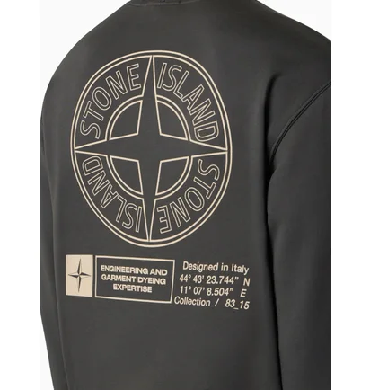 Свитшот мужской STONE ISLAND Compass Black K2S156100018-S0195-V0062