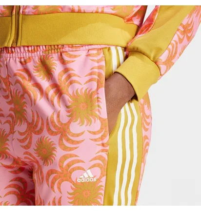 Штаны женские Adidas X Farm Rio Tiro Track Pants Peach/Yellow IQ4493