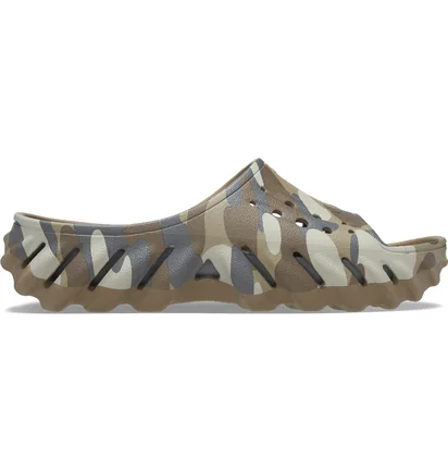 Тапочки унисекс CROCS Echo Camo Redux Slide Camo/Brown 209010-025