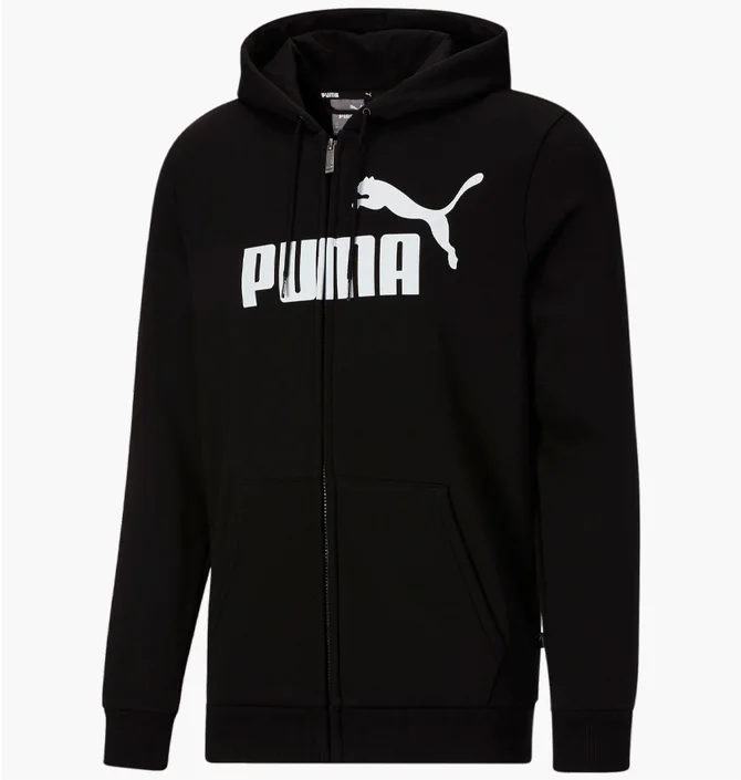 Толстовка мужская Puma Essentials Hoodie Black 846816-01