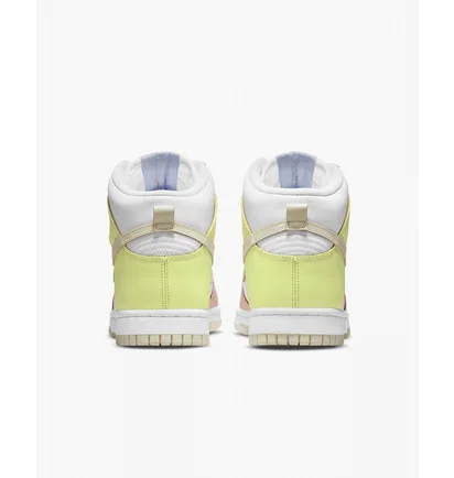Кросівки жіночі Nike Dunk High White/Yellow Dd1869-108