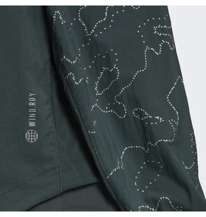 Худи женское Adidas X-City Running Crewneck Jacket Green Hc6323