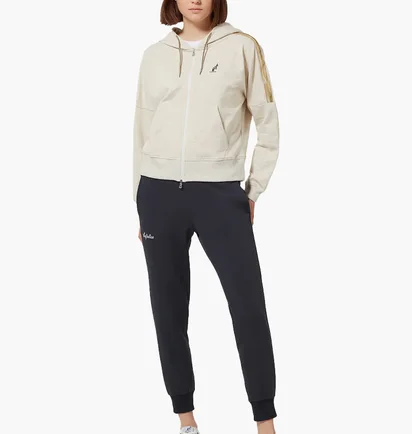 Спортивный костюм женский AUSTRALIAN Gold Tape Elastic Fleece Tracksuit Beige LSDTU0073-30M