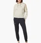 Спортивный костюм женский AUSTRALIAN Gold Tape Elastic Fleece Tracksuit Beige LSDTU0073-30M
