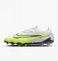 Бутсы унисекс Nike Gripknit Phantom Gx Elite Fg White/Green DC9968-705