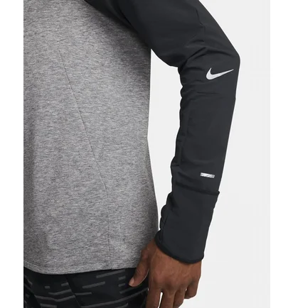 Кофта чоловіча Nike Therma-Fit Run Grey/Black Dq6522-010