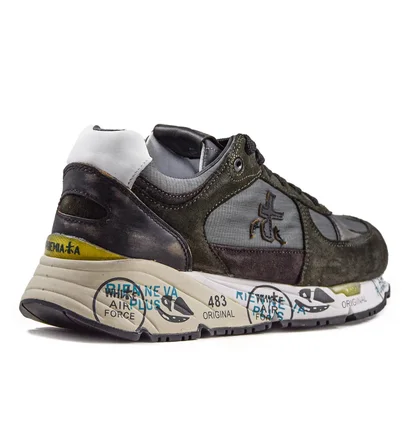 Кроссовки мужские Premiata Mase Olive MASE-4005