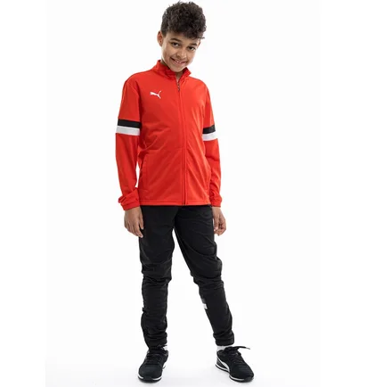Спортивный костюм детский Puma Teamrise Red/Black 658655-01