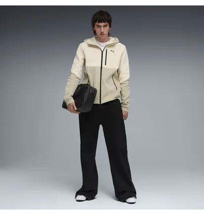 Толстовка чоловіча Puma Tech Full-Zip Beige 634415-87