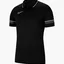 Поло мужское Nike Academy 21 Dry Ss Polo Black Cw6104-014
