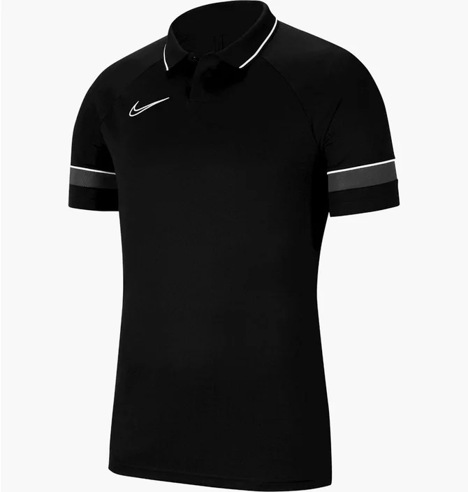 Поло мужское Nike Academy 21 Dry Ss Polo Black Cw6104-014