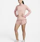 Кофта жіноча Nike 1/4 Dri-Fit Swoosh Peach FB4687-618