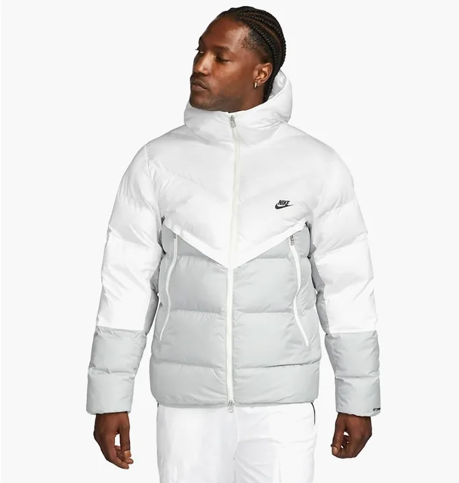 Пуховик мужской Nike Sportswear Windrunner Primaloft White/Grey DV5121-100