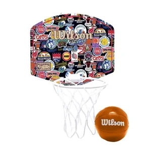 Навісне баскетбольне міні-кільце Wilson Nba Team Retro Multi WZ6017301