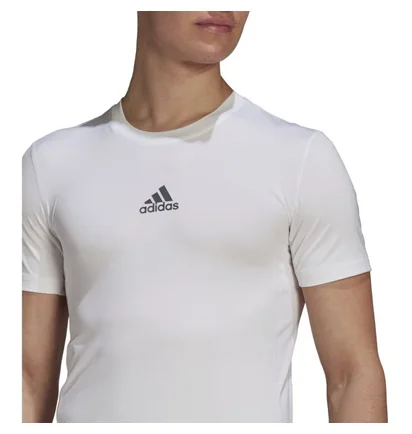 Термобелье мужское Adidas Techfit Compression White Gu4907