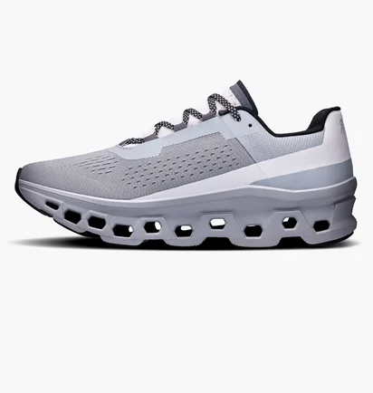 Кроссовки мужские On Cloudmonster Metallic/White 61.97657
