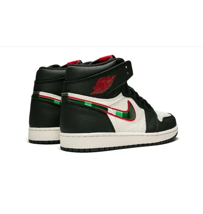 Кроссовки мужские Air Jordan 1 Retro High Og Beige/Black 555088-015