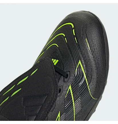Сороконожки мужские Adidas Predator League Fold-Over Tongue Turf Black JQ1073