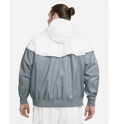 Вітровка чоловіча Nike Sportswear Windrunner Grey/White DA0001-084