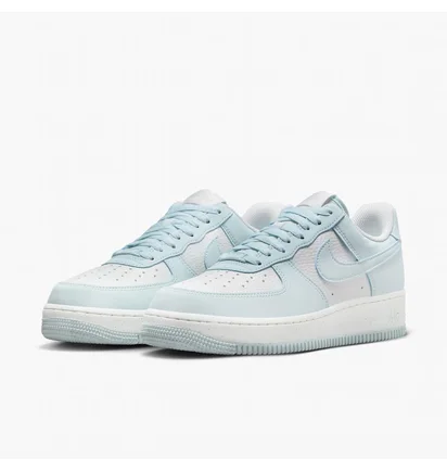 Кроссовки женские Nike Air Force 1 07 Se Suede Light Blue/White HF5385-400