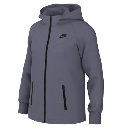 Толстовка детская Nike Zip-Up Hoodie Tech Fleece Blue FD2979-003