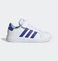 Кроссовки детские Adidas Grand Court Elastic Lace And Top Strap Sportswear White HP8915
