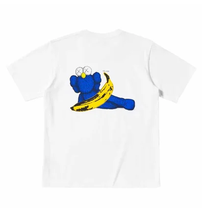 Футболка унисекс Uniqlo Kaws Warhol White 341-471321