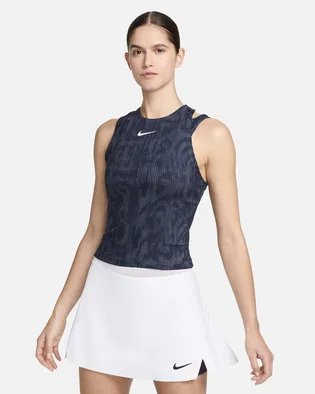 Топ женский Nike Ourt Slam Dri-Fit Tennis Tank Top Blue FD5646-451