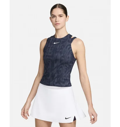 Топ женский Nike Ourt Slam Dri-Fit Tennis Tank Top Blue FD5646-451