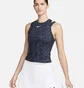 Топ женский Nike Ourt Slam Dri-Fit Tennis Tank Top Blue FD5646-451