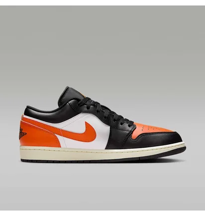 Кроссовки мужские Air Jordan Low Orange/Black 553558-081