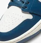 Кроссовки женские Air Jordan Air 1 Mid White/Blue BQ6472-414