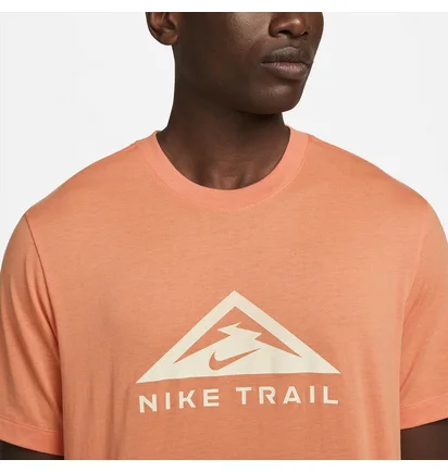 Футболка чоловіча Nike Dri-Fit Trail Orange Dm5412-871