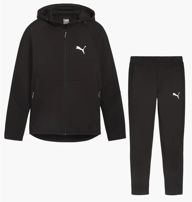 Спортивный костюм мужской Puma Evostripe Fz Dk Black 678995-01__678997-01