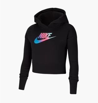 Худи детское Nike Nsw Crop Pullover Black Cj6937-010