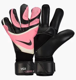 Рукавиці воротарські унісекс Nike Vapor Grip3 Goalkeeper Gloves Black/Pink FB2999-013