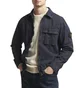 Куртка мужская Stone Island Old Effect Overshirt Black L1S151200008-S00WN-V0120