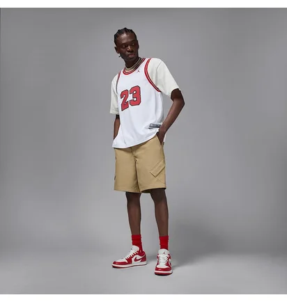 Майка мужская Air Jordan J Ess Summer Jersey White HF9375-100