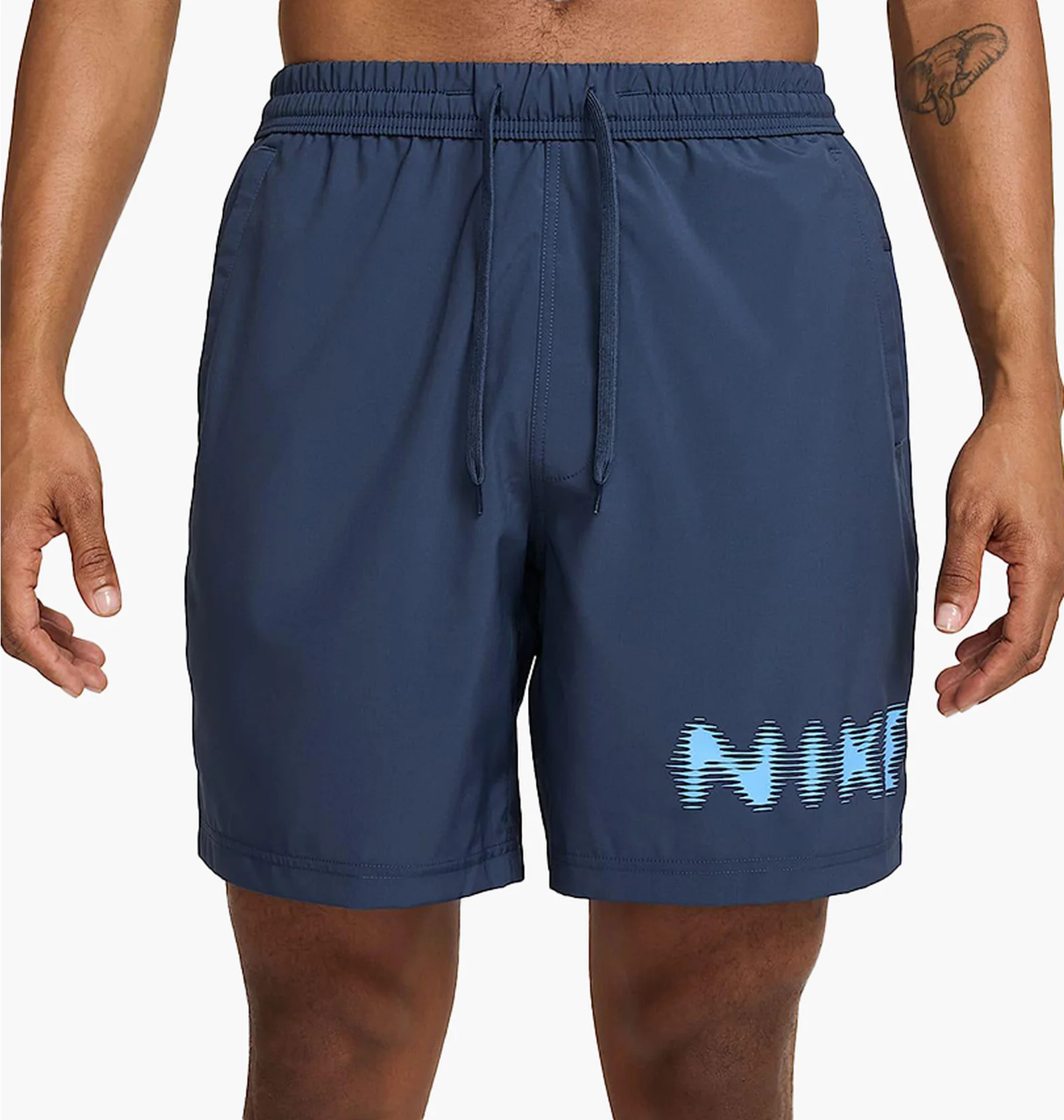 ᐉ Шорти чоловічі Nike Dri-Fit Form 7 Unlined Swoosh Blue HJ3105