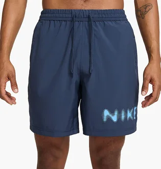 Шорты мужские Nike Dri-Fit Form 7 Unlined Swoosh Blue HJ3105-437