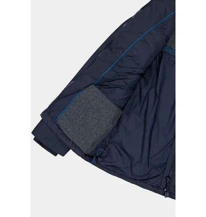 Куртка чоловіча CMP Jacket Zip Hood Twill Blue 34K0147-N950