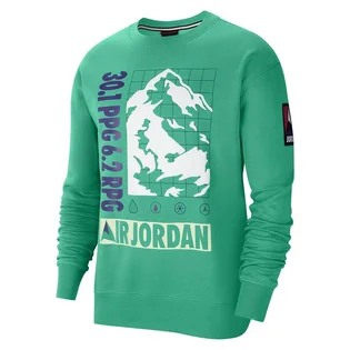 Свитшот мужской Air Jordan Winter Utility MenS Fleece Crew Turquoise CT3491-370