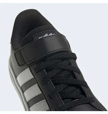 Кроссовки детские Adidas Grand Court Black GW6513