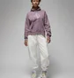 Худи женское Air Jordan Brooklyn Fleece Graphic Hoodie Violet FD7154-508