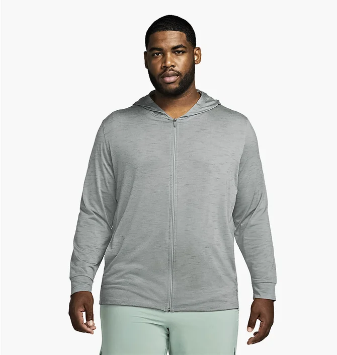 Толстовка мужская Nike Yoga Dri-Fit Grey CZ2217-068